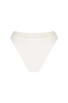 White bikini bottom on a white background