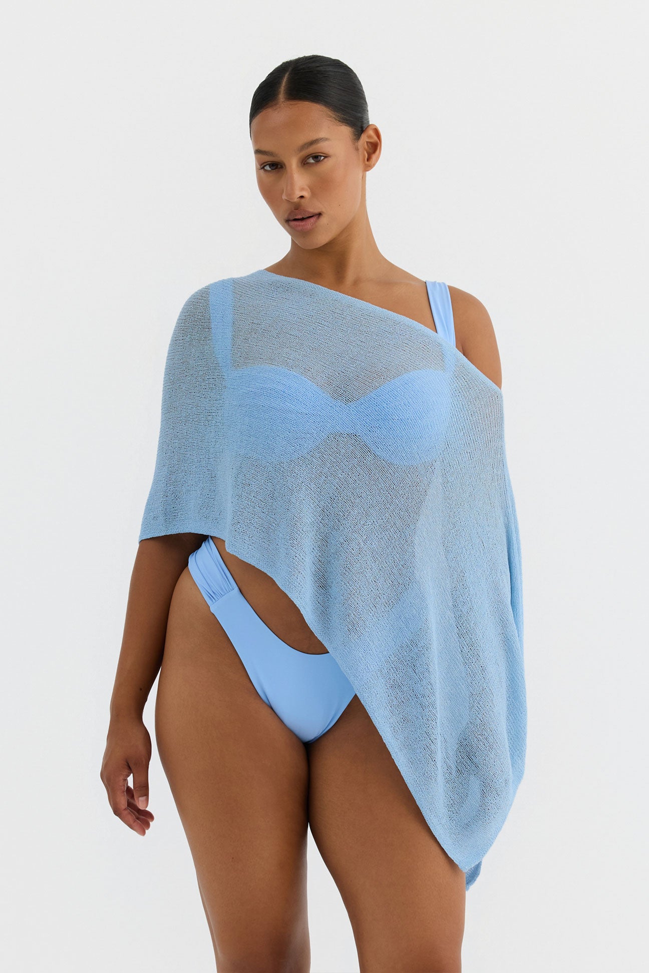 Paloma Top Blue — Sylk Swim