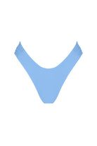 Light blue bikini bottom on a white background